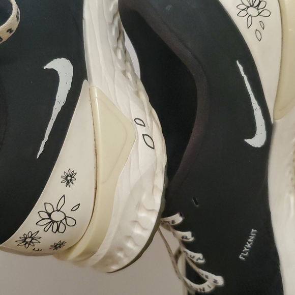 Nike Nathan Bell Odyssey React 2 Flyknit Black Men's Size 10 - Picture 6 of 10